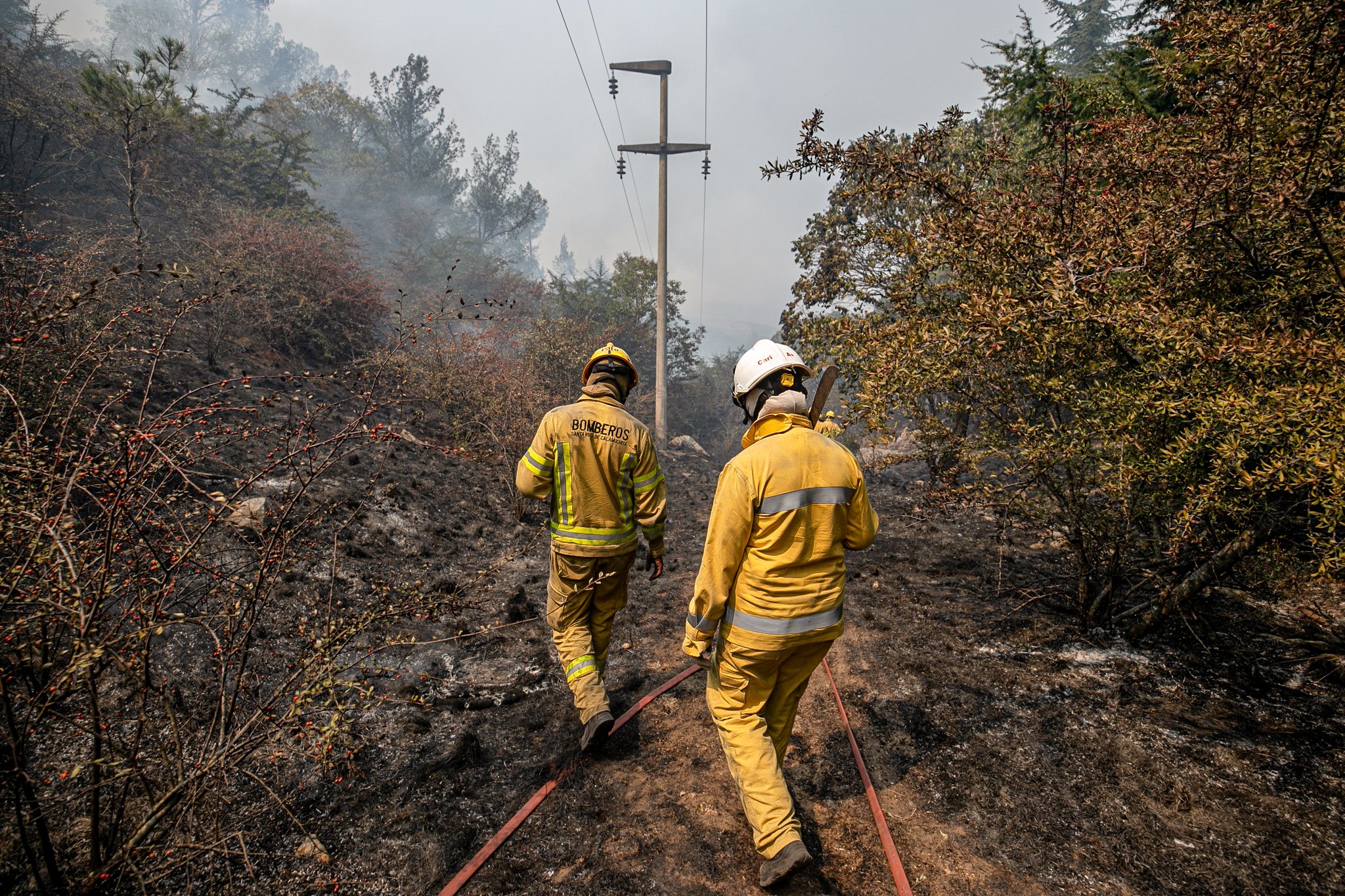 reporte oficial por los incendios en argentina la provincia de córdoba