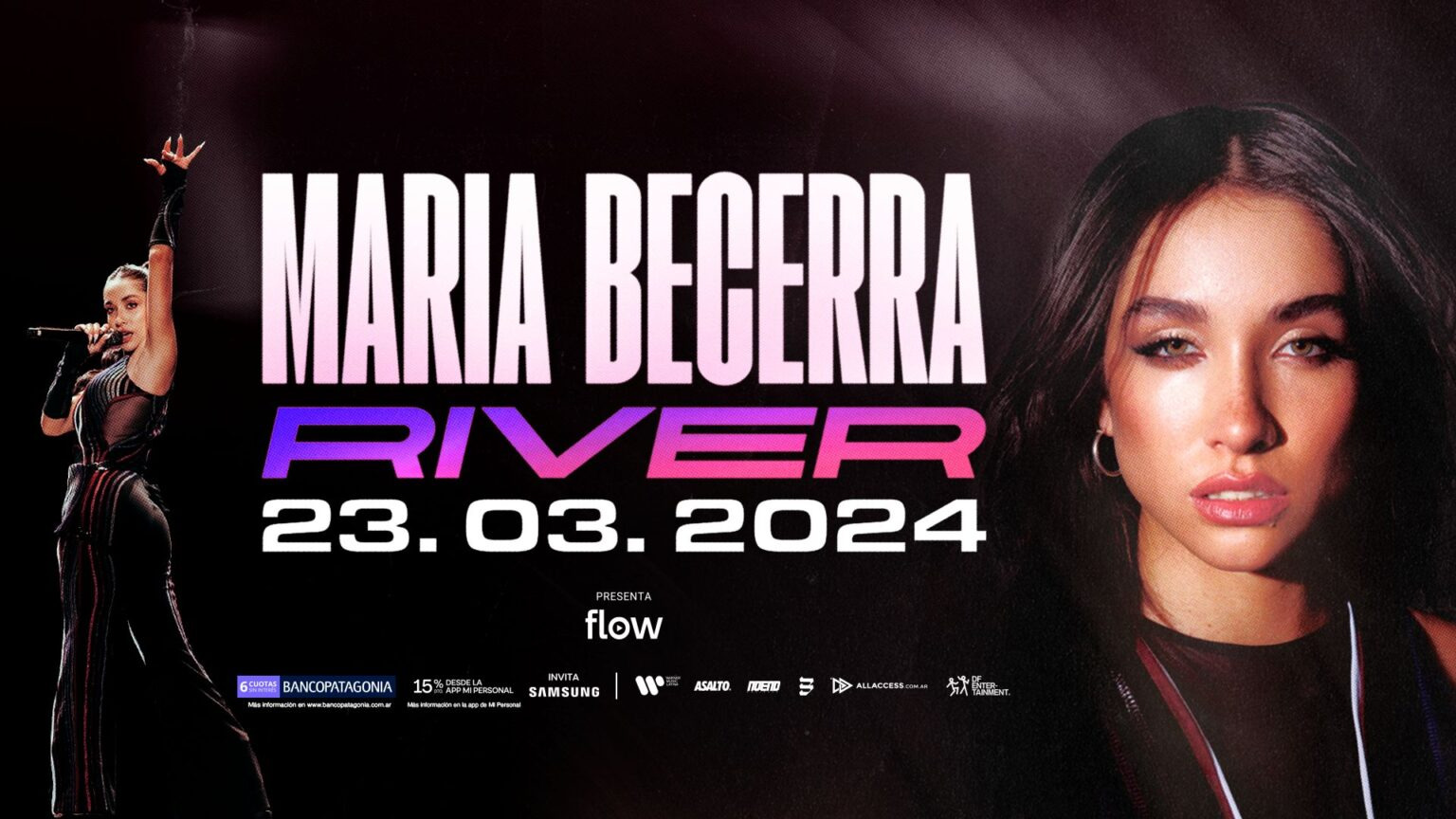 María Becerra llega al Estadio Monumental con un show sin precedentes
