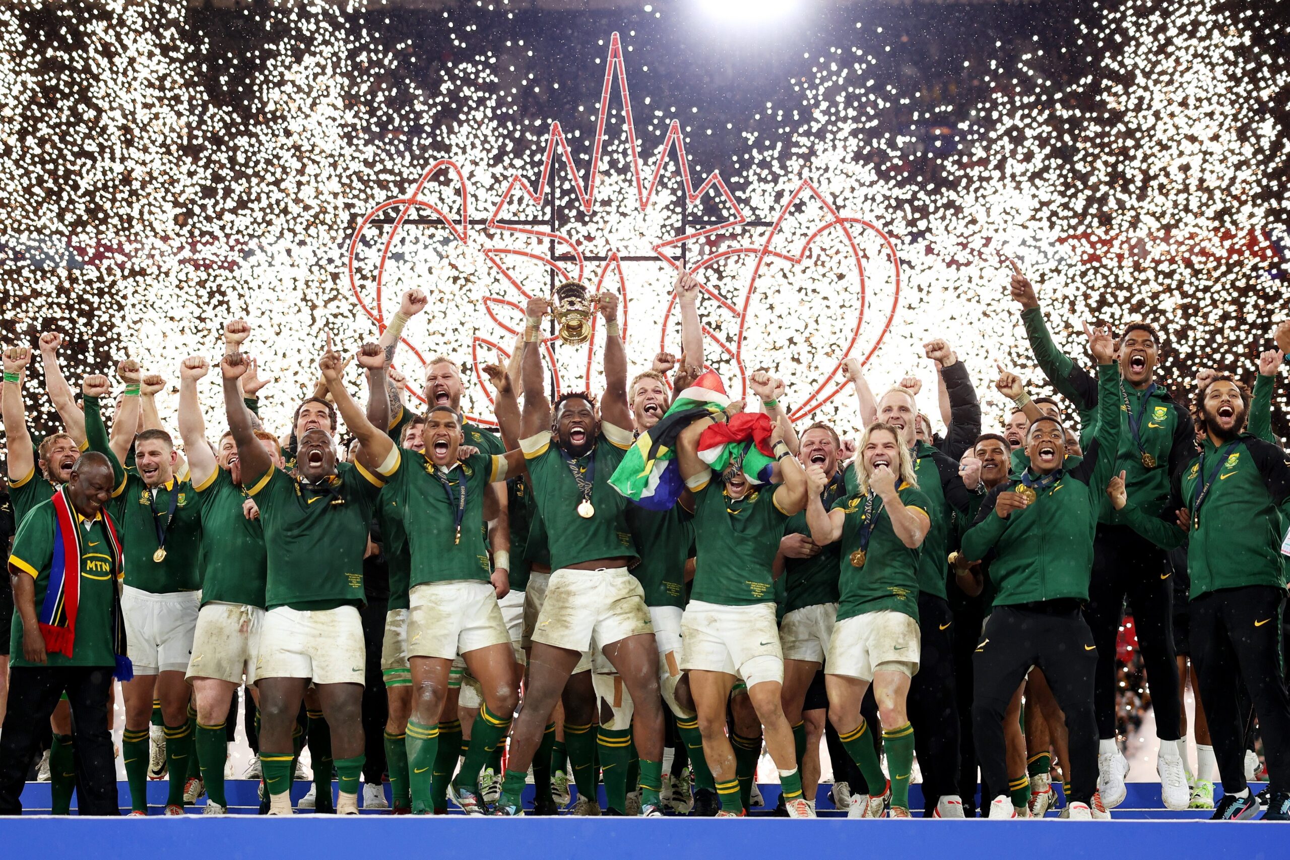 Sudáfrica derrotó a Nueva Zelanda y retuvo el campeonato mundial